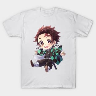 Chibi Tanjiro From Demon Slayer T-Shirt